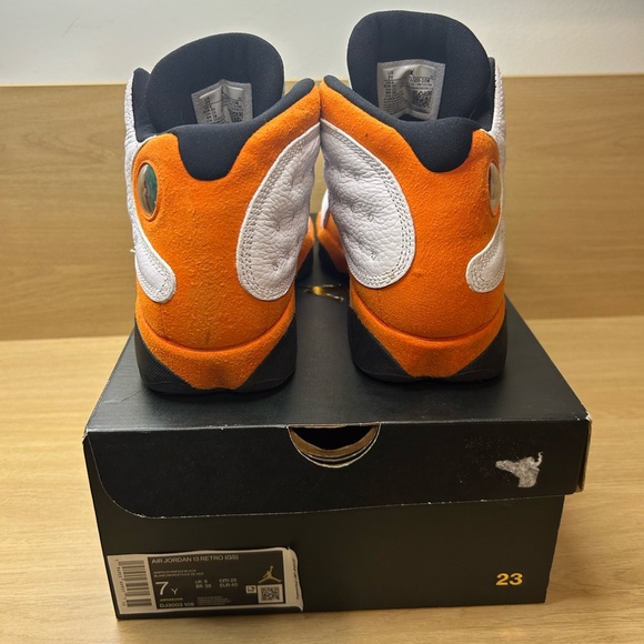 Size 7Y - Jordan 13 Retro Starfish 2021 DJ3003-108 - Picture 8 of 13